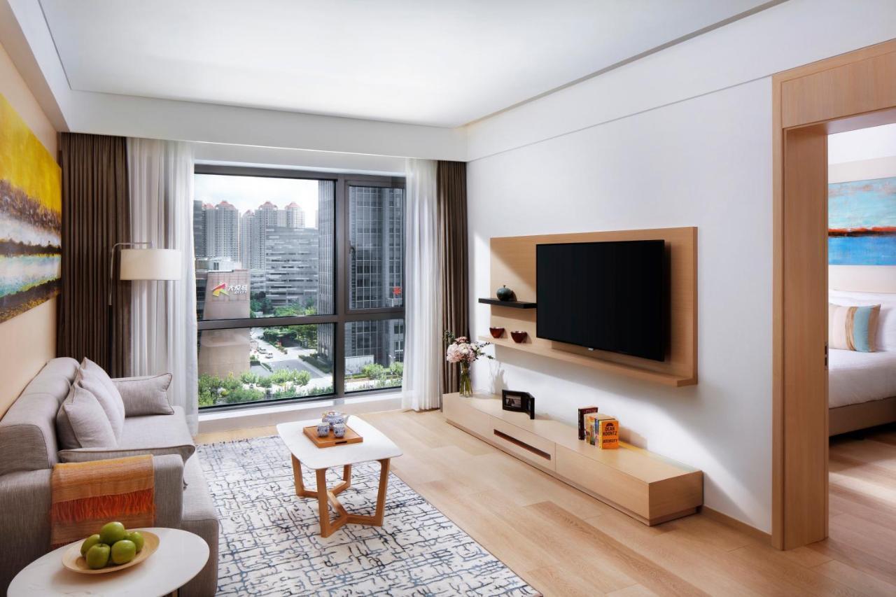 Sincere Residence Changfeng - Changfeng Ecological Business District - Near Exit 3 Of Changfeng Park Station On Subway Line 15 Шанхай Экстерьер фото